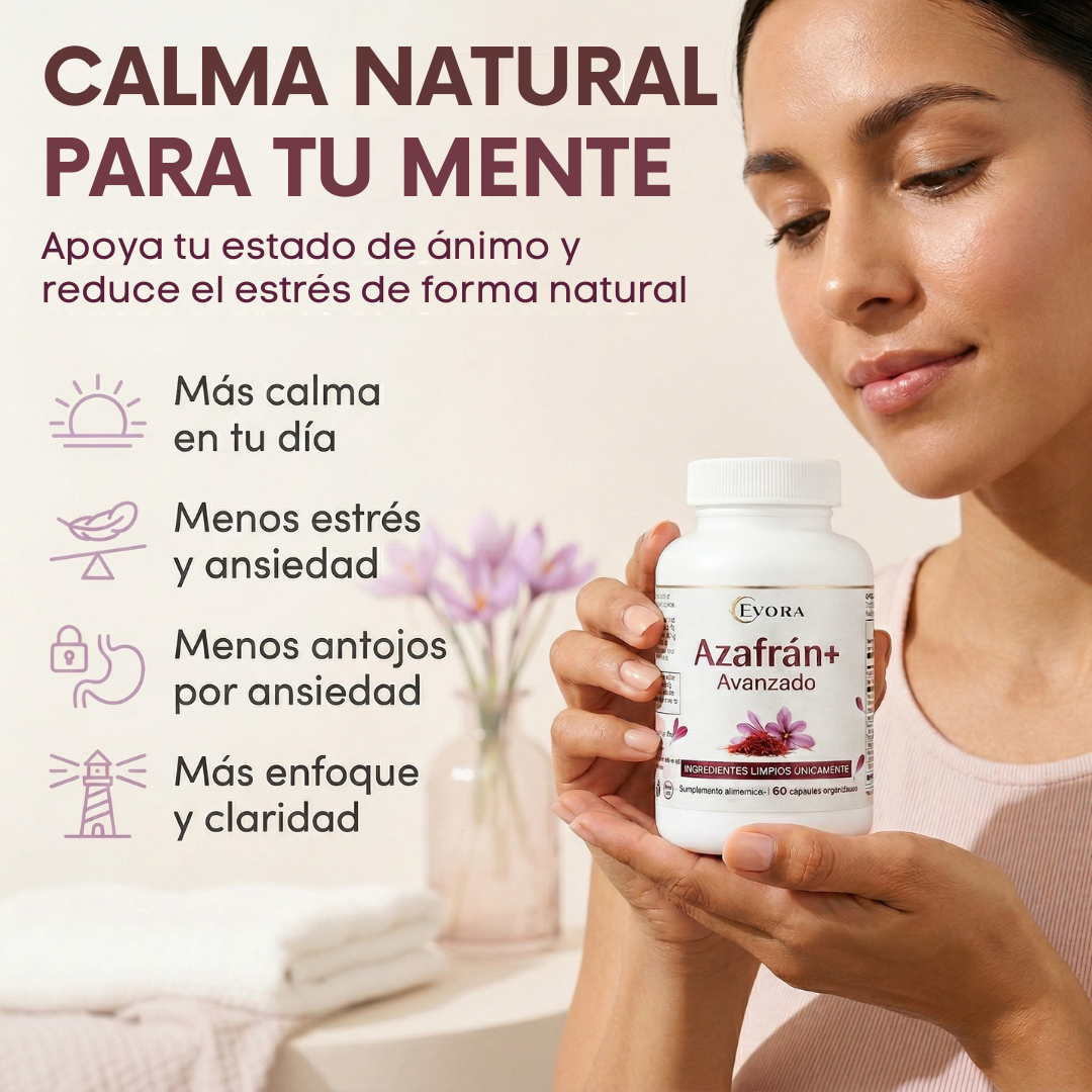 Evora® Azafrán+ Calma y Control