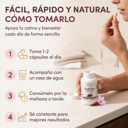 Evora® Azafrán+ Calma y Control