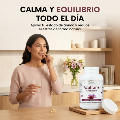 Evora® Azafrán+ Calma y Control